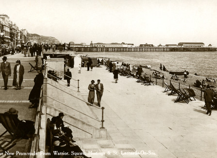 Sidney Little's new promenade at Warrior Square, 1934