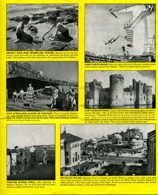 Hastings & St Leonards Tourism Brochure, 1959