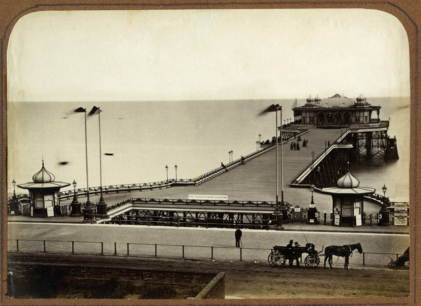 View of Pier from White rock gardens