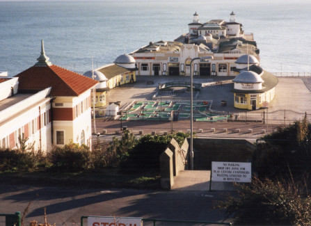 Crazy golf on the Pier apron, 1990's