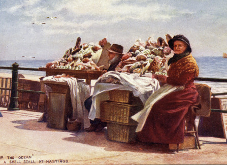 A Victorian shell stall in Hastings