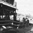 Maintenance Crew on Hastings Pier, 1950s