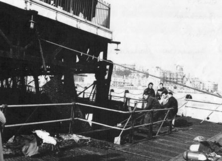 Maintenance Crew on Hastings Pier, 1950s