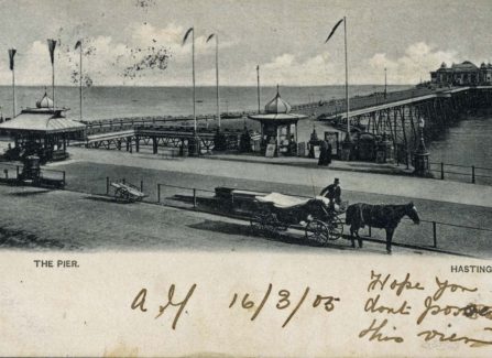 Postcard of the Victorian Pier