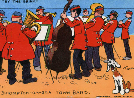 Cartoonist Tom Browne's Seaside Postcard