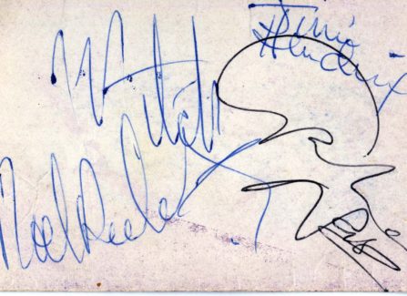 Jimi Hendrix Experience Autographs